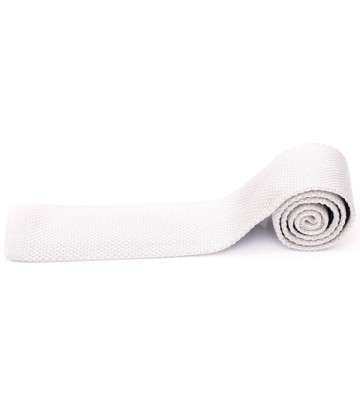Beige Knitted Tie