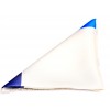 Multi Tone Border Silk Pocket Square