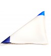 Multi Tone Border Silk Pocket Square