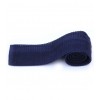 Solid Navy Knitted Tie