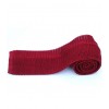 Red Knitted Tie